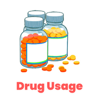 drug usage icon