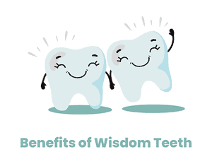 graphical image showing happy teeth